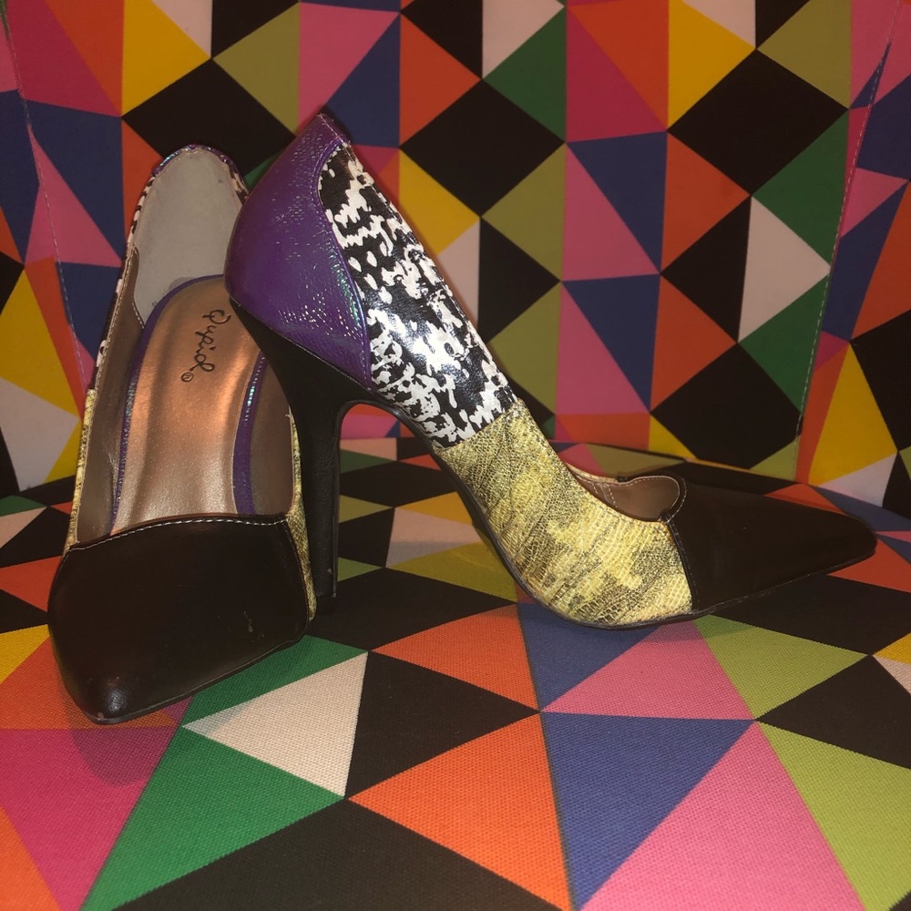 Multi-pattern heels - Picture 2 of 4